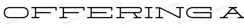 Offering a seamless字体转换